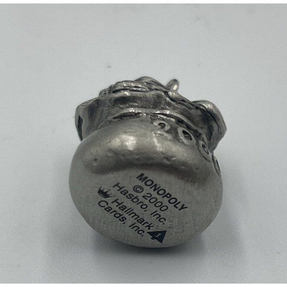 Hallmark Miniature Ornament 2000‎ Monopoly Sack of Money #1 N Advance Go Series - Picture 4 of 6